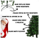 ÁRVORE DE NATAL PREMIUM VERDE – 120CM / 150CM / 180CM – RAMOS PINE DE ALTA QUALIDADE