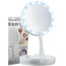 ESPELHO COM LED 10X – MAQUIAGEM PERFEITA EM QUALQUER LUGAR!