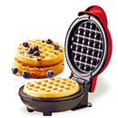 ⚡ Máquina Mini Waffle Waffler – 110V Antiaderente! ⚡