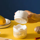 ⚡ Mini Processador de Alimentos Portátil Elétrico 250ML USB com 3 Lâminas em Aço Inoxidável Bivolt ⚡