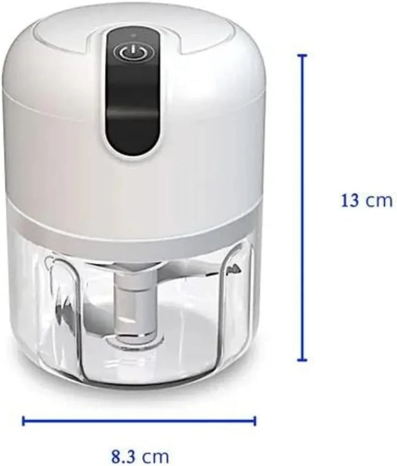 ⚡ Mini Processador de Alimentos 3 Lâminas Elétrico Bivolt USB ⚡
