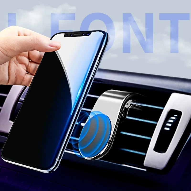 Suporte de Celular Universal para Painel – Fixação Magnética | Acessório Automotivo Prático e Estável