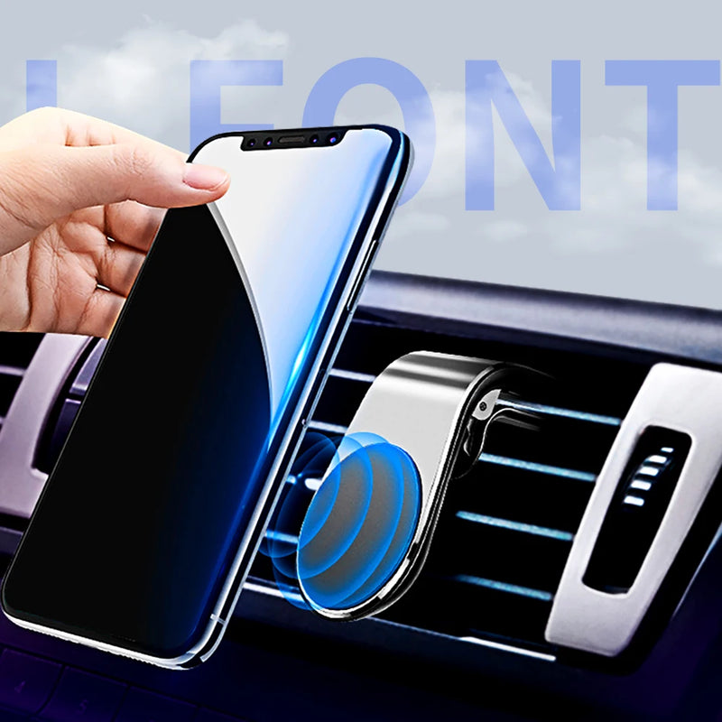 Suporte de Celular Universal para Painel – Fixação Magnética | Acessório Automotivo Prático e Estável