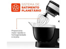 ⚡ Batedeira Planetária Mondial Black e Inox 700W - 110V ⚡