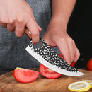 Faca de Cozinha Forjada à Mão – Potência, Precisão e Estilo Profissional