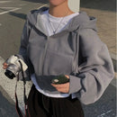 Cropped Moletom Feminino Apeluciado Inverno 2025