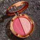 DUO SHINE – PALETA DE SOMBRAS 2 CORES (LARANJA & DOURADO)