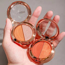 DUO SHINE – PALETA DE SOMBRAS 2 CORES (LARANJA & DOURADO)