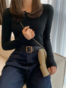 Blusa Manga Longa Feminina - Estilo e Conforto !