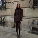 🛍️ TRAFZA Blazer Conjunto Feminino Office Lady 2025 🛍️