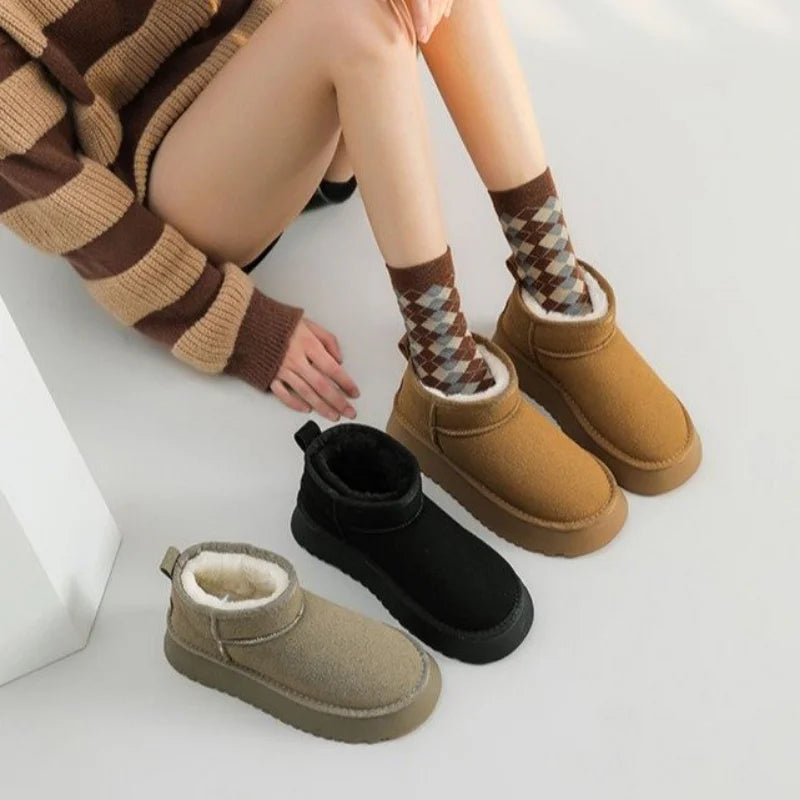 🛍️ Botas Chelsea Femininas Forradas – Inverno 🛍️