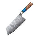 Conjunto de Facas de Cozinha VG10 Damasco – Precisão Japonesa com Elegância Exclusiva