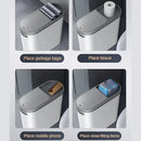 Lixeira Slim com Tampa – Design Compacto e Funcional