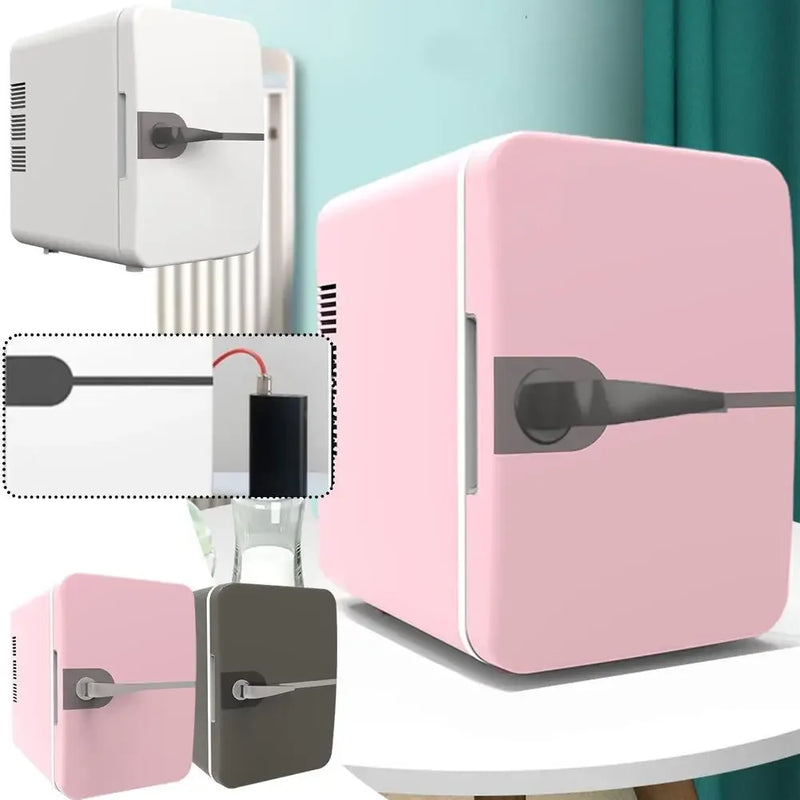 ⚡ Mini Geladeira TAVALER 6L com Alça – Uso Automotivo e Doméstico ⚡