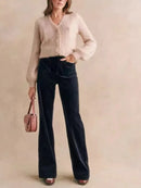 Suéter Feminino Feito de Crochê - Toque Macio e Delicado - Venha ser Praiamar!!