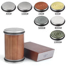 Afiador de Facas com Pedra Diamantada e Guia de Ângulo – Precisão Profissional em Suas Mãos