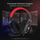 🎧 Headset Gamer Redragon H510 Zeus-X RGB – Som Surround 7.1, Iluminação RGB e Compatível com Todas as Plataformas! 🔥🎮🖥️