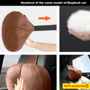 ALMOFADA DE PESCOÇO MAYBACH DESIGN – CONFORTO PREMIUM NO SEU CARRO