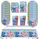KIT FESTA LILO & STITCH - DESCARTÁVEIS E DECORAÇÃO