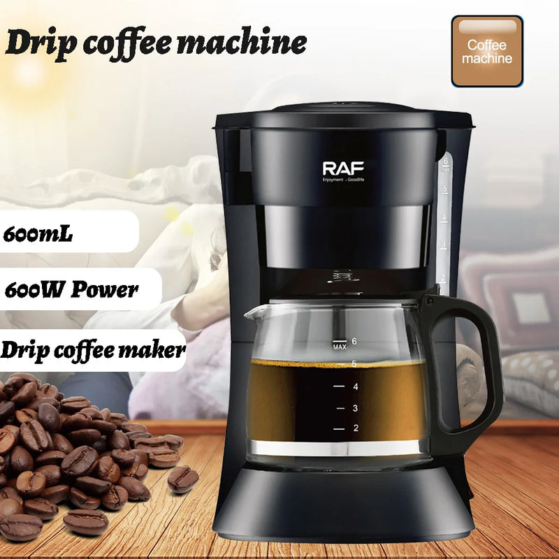 ⚡ Cafeteira Elétrica Drip 600W Automática - 600ML ⚡