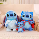 STITCH DE PELÚCIA – SÉRIE PIJAMAS COM CAPUZ (25/50CM)