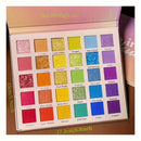 RAINBOW CORAL – PALETA DE SOMBRAS 30 CORES