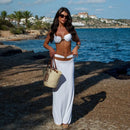 Conjunto de Luxo -  2 peças biquíni sexy + saia longa