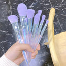 KIT DE PINCÉIS DE MAQUIAGEM – 10 PEÇAS PROFISSIONAIS