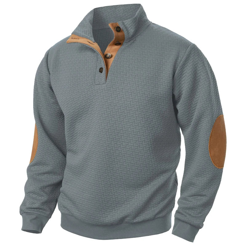 Moletinho Masculino Casual Gola Alta Inverno