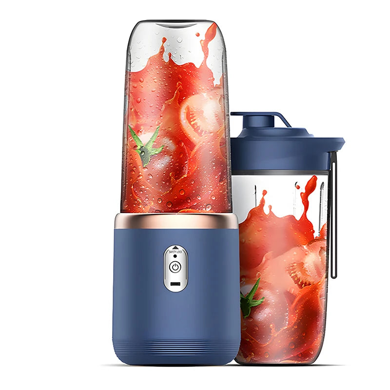 ⚡ Liquidificador Portátil Elétrico 400ml – USB | Para Sucos e Smoothies ⚡