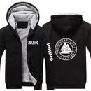 Moletom Masculino com Zíper e Capuz, Inverno e Estilo Podem Andar Juntos - Tecido de Qualidade.