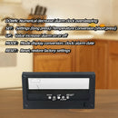 RELÓGIO TERMO-HIGRÔMETRO DIGITAL – DISPLAY CLIMÁTICO CRIATIVO