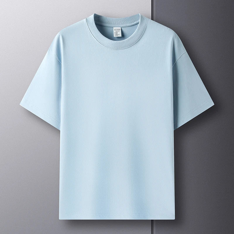 Camiseta Masculina 100% Algodão Sem Estampa