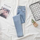 Calça Jeans Cintura Alta Com Muito Elastano