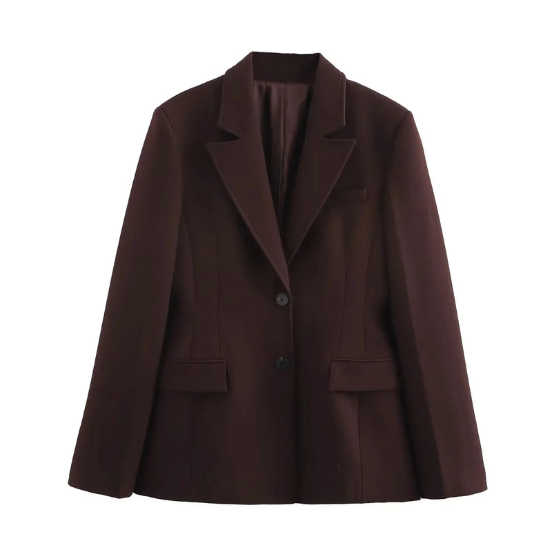 🛍️ TRAFZA Blazer Conjunto Feminino Office Lady 2025 🛍️