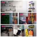 SUPORTE DE PAREDE MULTIFUNCIONAL PARA MOPS E VASSOURAS – ORGANIZAÇÃO PRÁTICA