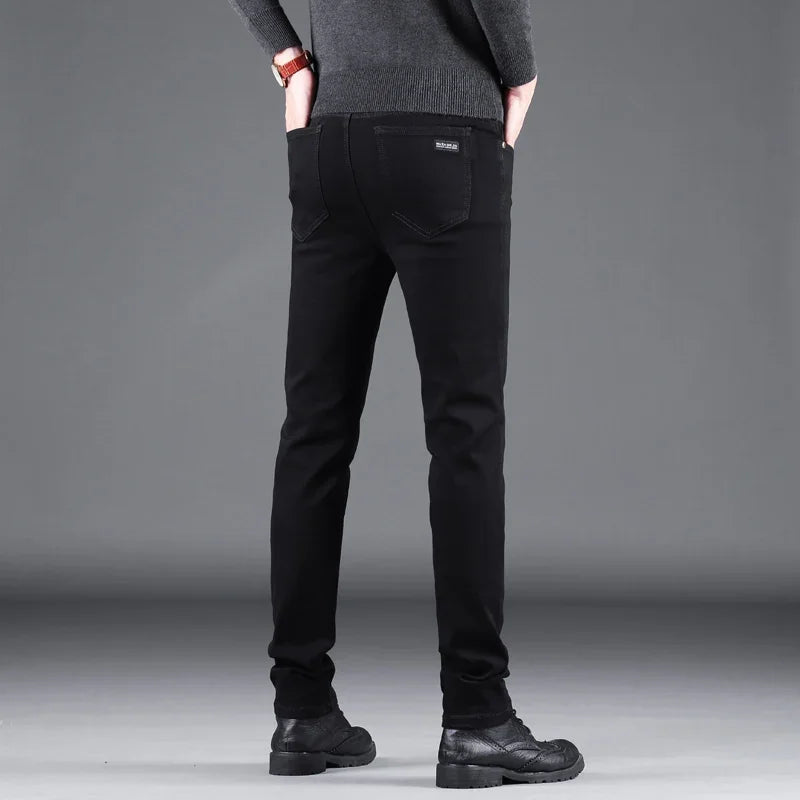 Calça Jeans Masculina Slim Preta - Estilo & Versatilidade
