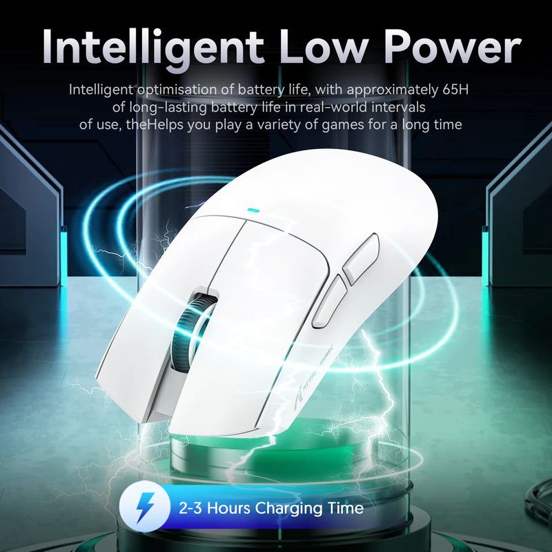 🎮 Mouse Gamer Attack Shark X11 – Wireless 3 em 1, 22000DPI, RGB, Super Leve com Base de Recarga! ⚡🔥