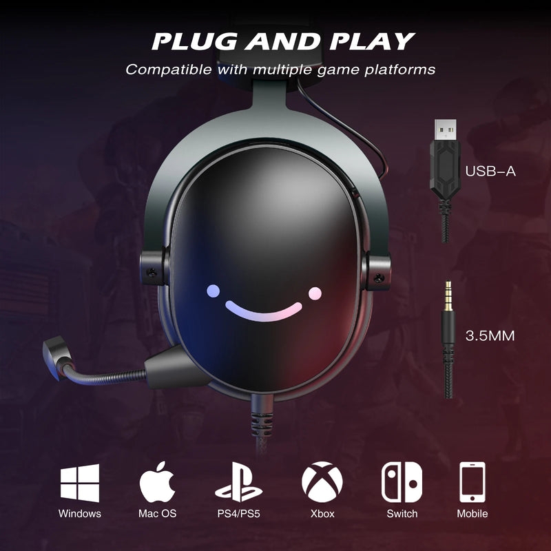 🎧 Headset Gamer FIFINE H9 – Som 7.1, USB + P2, Ideal para PC e Consoles! 🎮🔥