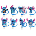 TAMPAS DE CANUDO DISNEY STITCH – MINISO (1–8 UNIDADES)