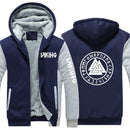 Moletom Masculino com Zíper e Capuz, Inverno e Estilo Podem Andar Juntos - Tecido de Qualidade.