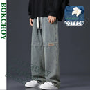 Calça Jeans Masculina Oversized 2025