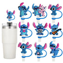 TAMPAS DE CANUDO DISNEY STITCH – MINISO (1–8 UNIDADES)