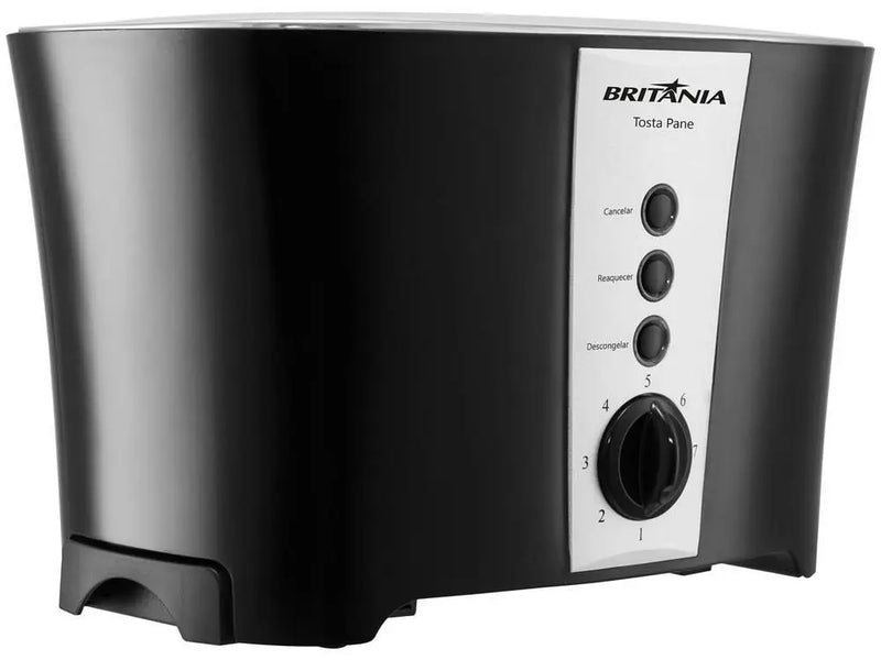⚡ Torradeira Britannia Black 2 Fatias 7 Níveis 110V ⚡