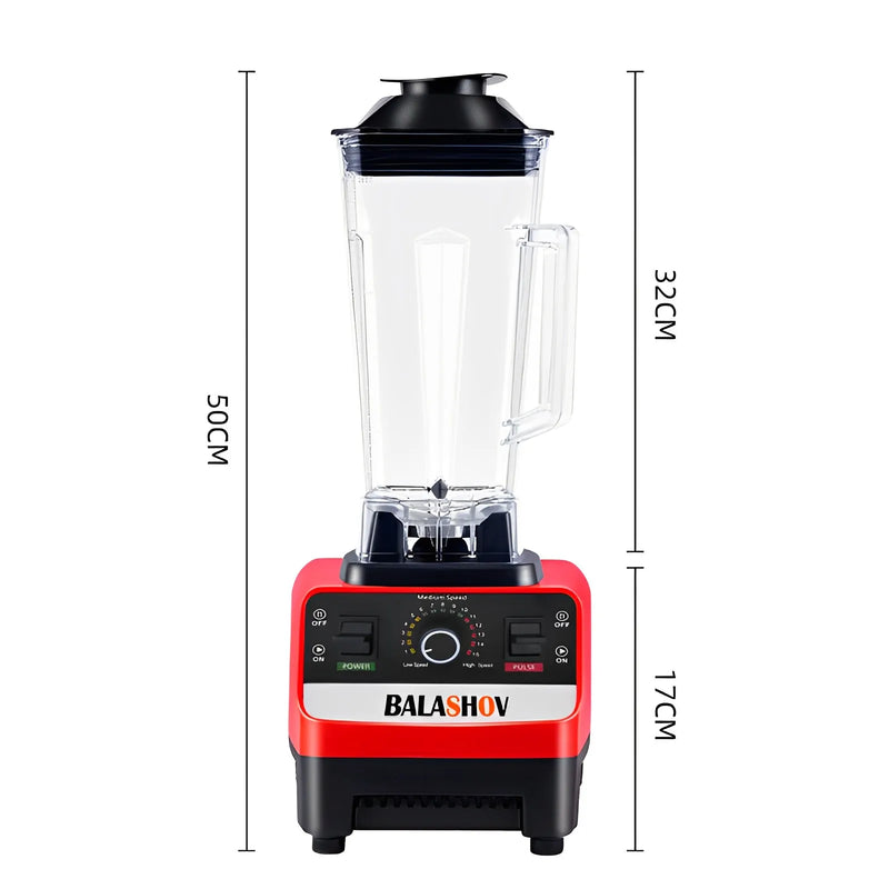 ⚡ Liquidificador Estacionário 2000W - Mixer Comercial de Alta Potência ⚡