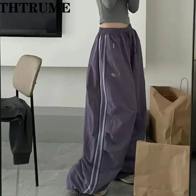 CALÇA CARGO FEMININA Y2K OVERSIZED