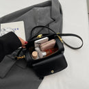 Classic Black Shoulder Bag – Bolsa Feminina Retrô e Versátil