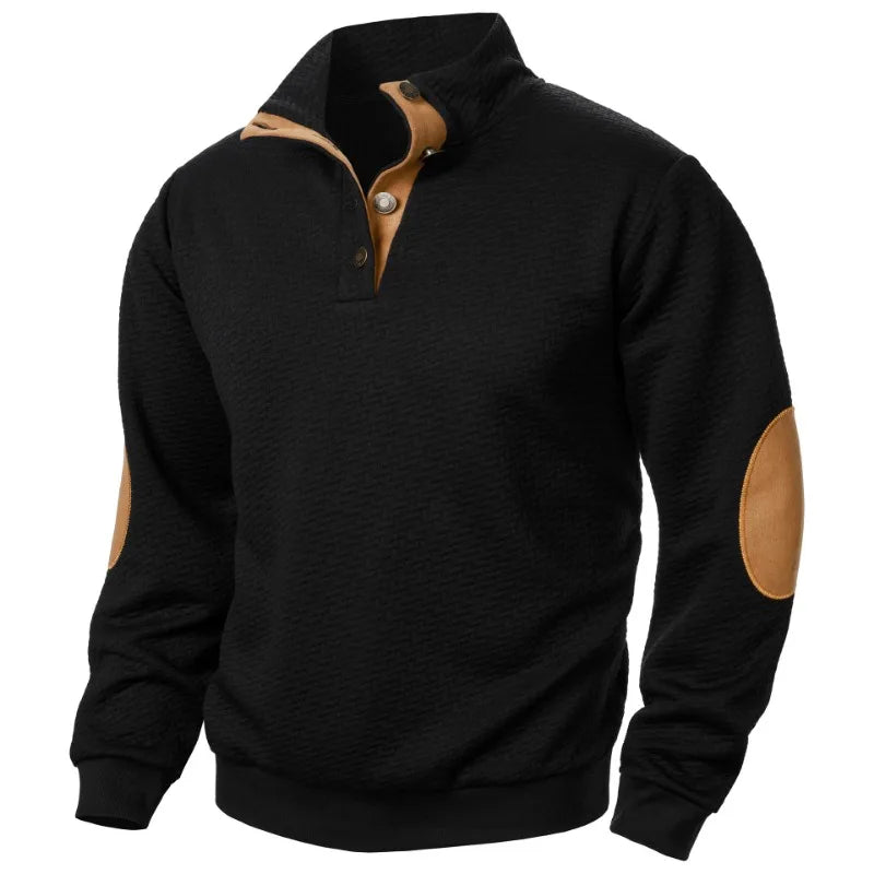 Moletinho Masculino Casual Gola Alta Inverno