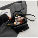 Classic Black Shoulder Bag - Elegância Atemporal