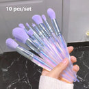 KIT DE PINCÉIS DE MAQUIAGEM – 10 PEÇAS PROFISSIONAIS